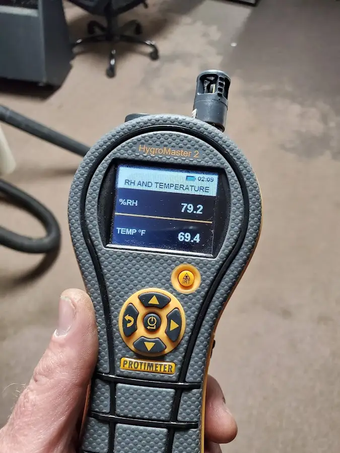 Moisture meter humidity assessment for Fire & Smoke Damage Restoration in Grovetown